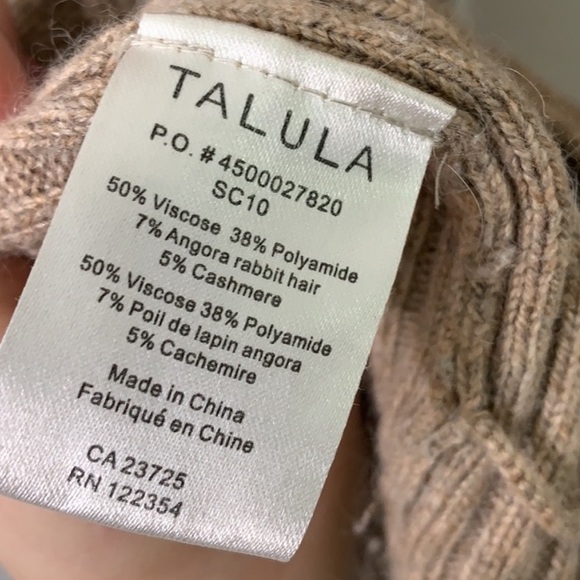 Aritzia Talula Cashmere Women’s Cardigan - Picture 7 of 9